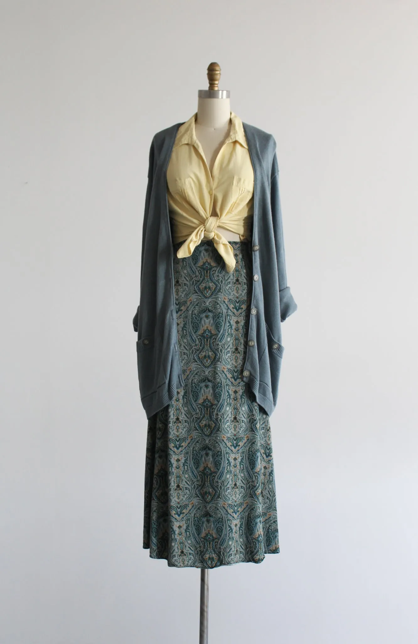 tidepool midi skirt