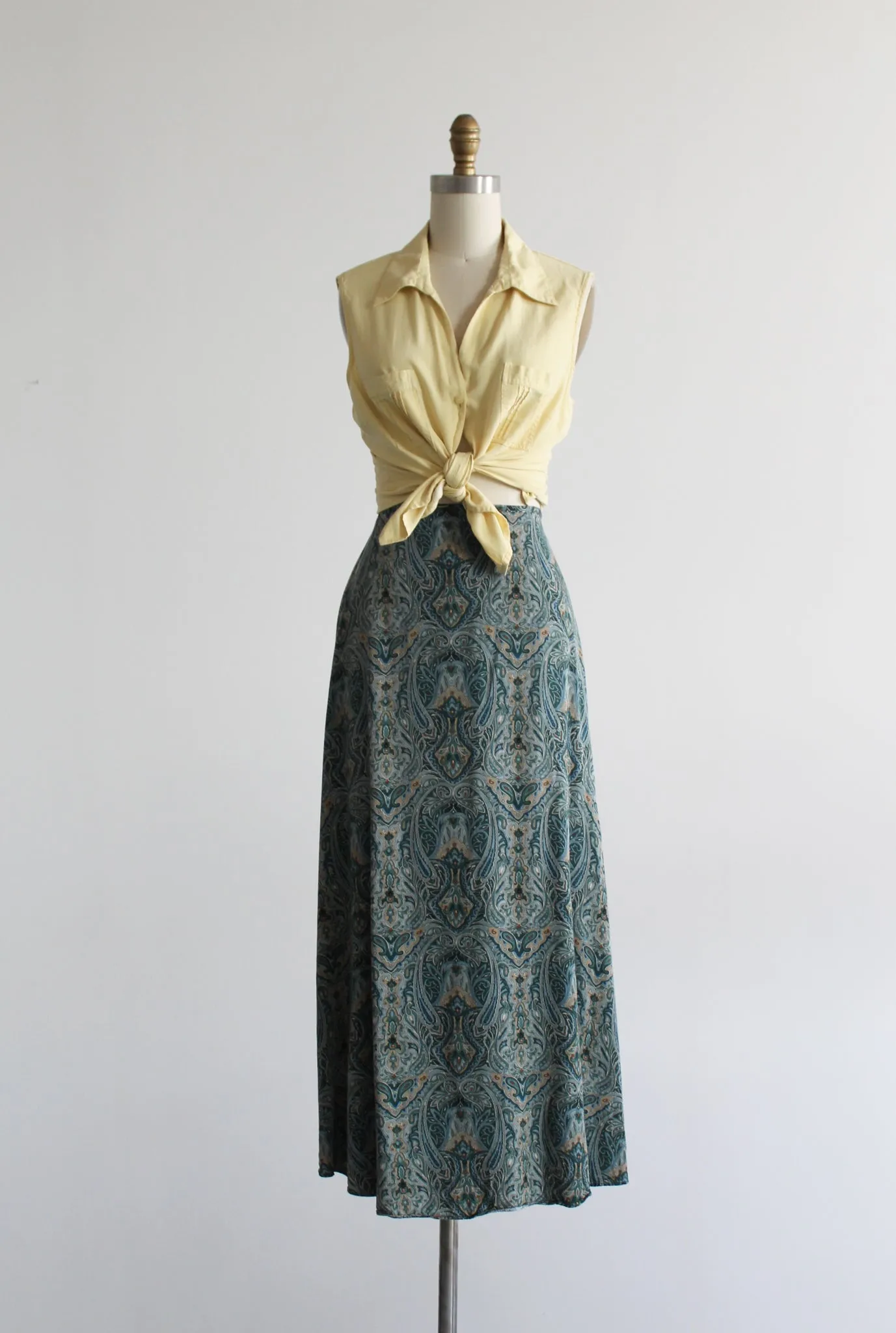 tidepool midi skirt