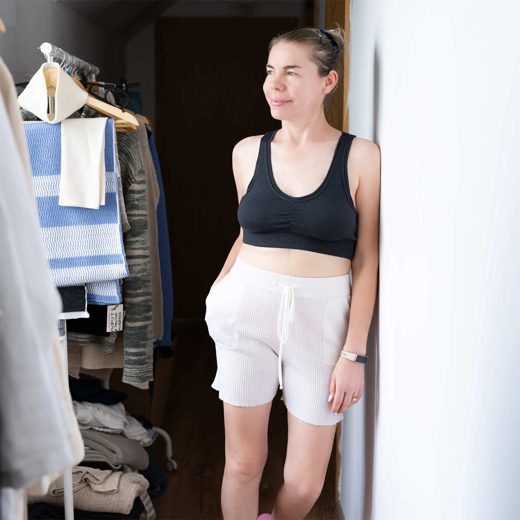 TINA 100% Organic Merino Wool Bra (No Polyester, No Wire, No Synthetics, OC Thread, Covered Organic Elastic Band) (For Cups A-C)(100% Biodegradable)