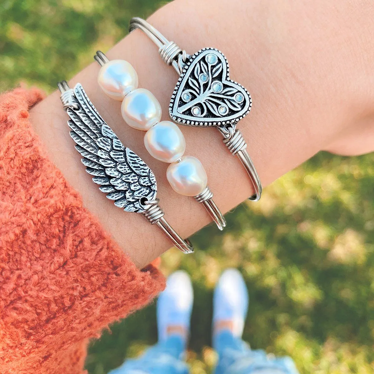 Tree of Life Bangle Bracelet