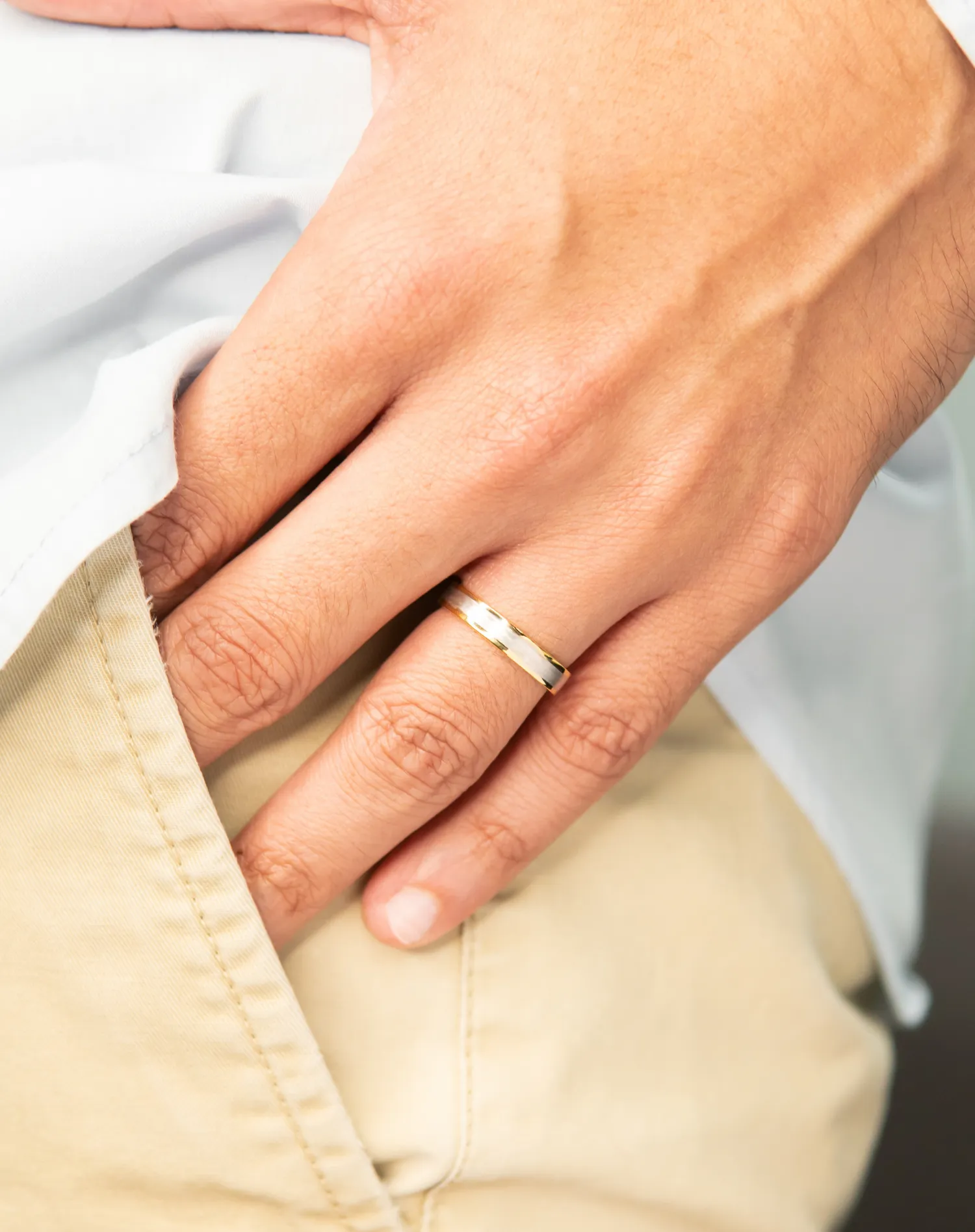Two Toned Ring