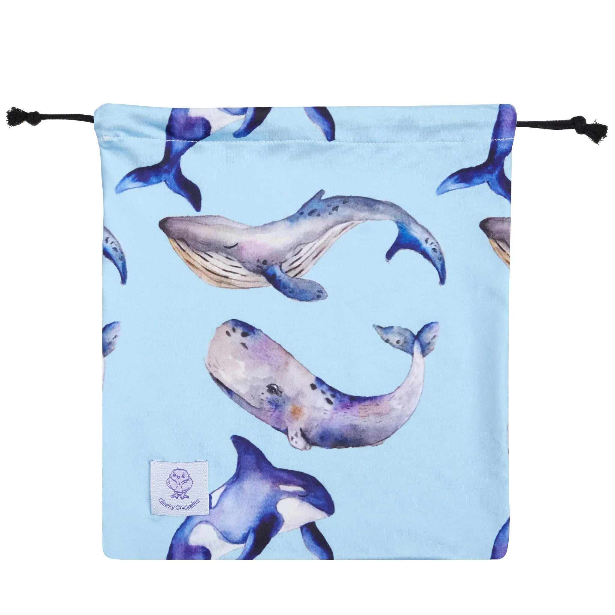 Whales Unisex Long Sleeve Zip Swimmers