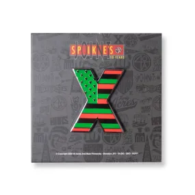 X Flag Pin